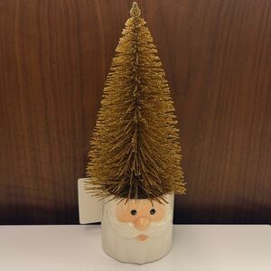 NWT Gold Holiday Gnome Decoration